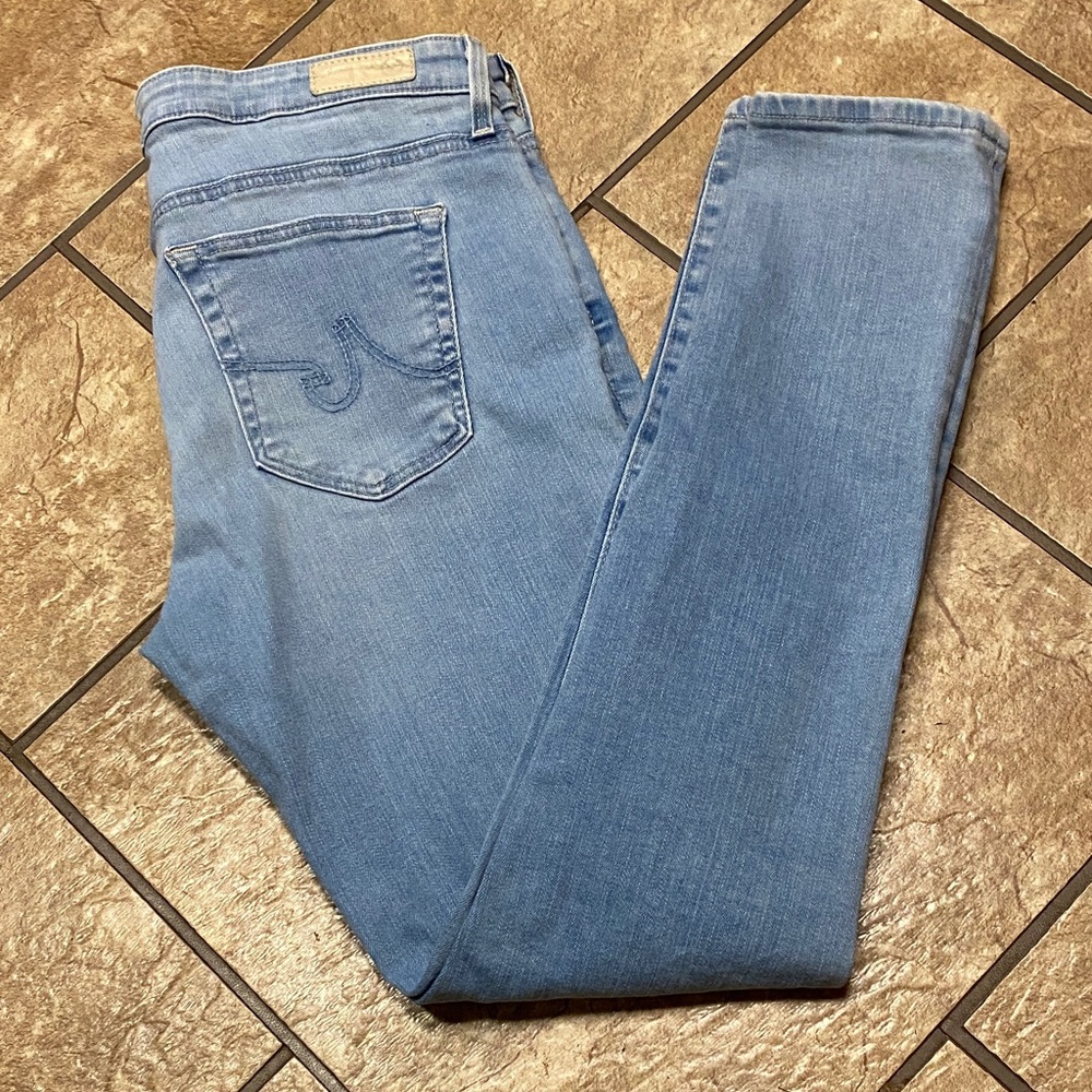 AG Adriano Goldschmeid Women's Ankle Skinny Jeans with Stretch - 30R